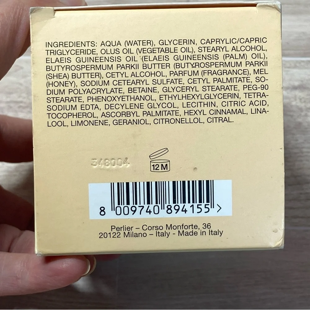 NWT PERLIER / Rejuvenating Whipped Body Butter with Sunflower Honey 5.4fl oz